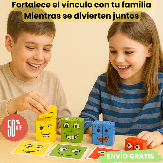 Juego RompeCaritas - Ríe, juega y crea momentos reales