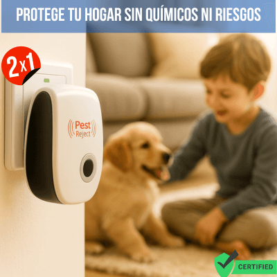 Pest Reject - Ambiente libre de plagas sin químicos