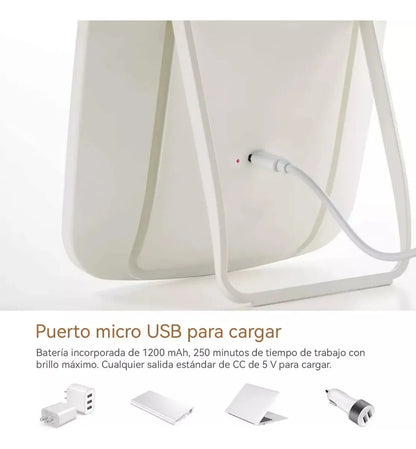 Espejo Tocador con Luz LED